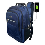 Mochila Notebook 15.6 Alça Cabo Aço Impermeavel Escolar