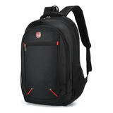 Mochila Notebook Escolar Masculina Feminina Preta Alça Macia