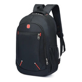 Mochila Notebook Viagem Escolar Multifuncional Dia A Dia Preto Tokshop