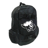 Mochila Porta Skate Bag Black Sheep Logo Laptop Preta