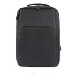 Mochila Preta Executiva Para Notebook Usb