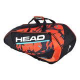 Mochila Raqueteira Head 6-9 Raquetes Rebel Djokovic Novo