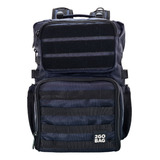 Mochila Reversível Térmica Para Trilha E Passeio 2gobag Navy Cor Azul-escuro Desenho Do Tecido Liso