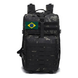 Mochila Tática 50l Reforçada Impermeável Masculina