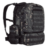 Mochila Tática 55 L Defender - Invictus Cor Multicam Black