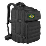 Mochila Tática Camping Militar 40 Litros Grande Impermeável 