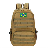 Mochila Tática Camping Militar 50 Litros Resistente A Água