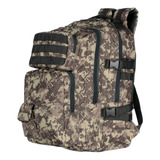 Mochila Tatica Camuflada Militar Reforçada Camping 30 Litros