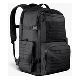 Mochila Tática Commander 50 Litros - Invictus Cor Preto Desenho Do Tecido Liso