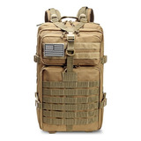 Mochila Tática Masculina Militar Impermeável 50l Reforçada
