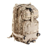 Mochila Tática Militar Impermeável Reforçada Grande 30litros Cor Camuflagem Bege
