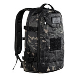 Mochila Tática Rusher Preta 40 L - Invictus - Airsoft 