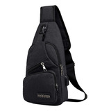 Mochila Tiracolo C Strap Bag Com Orifício Usb E Headp 5233