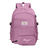 Mochila Unissex Colorida Resistente Original Livros Escolar