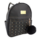 Mochila/bolsa Feminina Estilosa, Praticidade + Lindo Brinde Chaveiro Pompom Oferta .