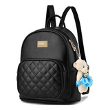 Mochilinha De Costas Pequena Bolsa Feminina Chaveiro Linda