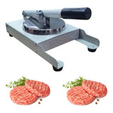 Modelador Hamburguer Profissional Prensador 2 Discos Em Inox