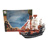 Modelo De Brinquedo De Navio Pirata De Simulação De Plástico