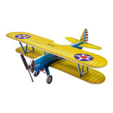 Modelo De Kit Biplano De Controle De Avião/kit De Avião+powe