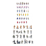 Modelo De Trem 50pcs Passageiros Sentados, Escala Ho 1:87 +