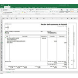 Modelo Holerite Contra-cheque Editável No Excel