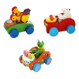 Modelos De Carros De Arrasto 3 Peças Brinquedos De