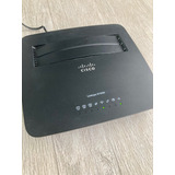 Modem Adsl 2+ Roteador Wifi Linksys X1000 N300 Cisco + Fonte