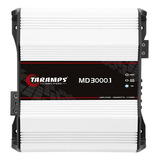 Módulo Amplificador Digital Taramps Md3000.1 Wrms 2 Ohms Cor Branco