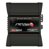Módulo Amplificador Stetsom Ex3000 Black 1 Ohm 3000 Wrms