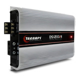 Módulo Amplificador Ts-1200 X4 Canais Rca Taramps 1200
