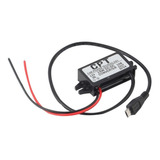 Modulo Converso Usb Para Carro 12v Para 5v 3a Com Micro Usb 