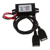 Módulo Conversor De Carro Usb Dc-dc Módulo Conversor 12v