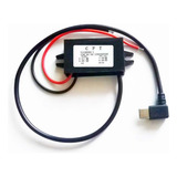 Modulo Conversor Usb Carro 12v - 5v 3a C/ Saída C Usb 90