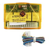 Módulo De Vidro Elétrico Soft Universal 4 Portas Antiesmaga