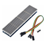 Modulo Display Matriz De Led 8x32 C/ Max7219 Para Arduino Nf