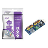 Módulo Driver Servo Pwm Pca9685 I2c 12 Bits De 16 Canais