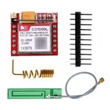 Módulo Gsm Gprs Sms Sim800l Sim 800l C/ Antena +slot Erduinu