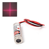 Módulo Laser Vermelho 650nm 5mw Alinhamento Em Cruz.