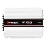 Módulo Potência Taramps Ds800x4 4 Ch 800 W 2 Ohm Mono Stereo