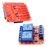 Módulo Relé 12v 2 Canais Com Bornes Para Arduino