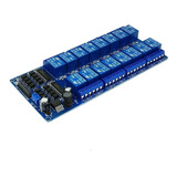 Módulo Relé De 16 Canais 12v 10a