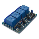 Módulo Relé Driver 4 Canais Dc5v Gc-34