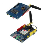 Módulo Shield Gsm Gprs Sim900 Quad Band Com Antena - Roxo