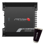 Modulo Stetsom Hl800.4 Black Modelo Novo 900w Paredão Carro
