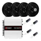 Modulo Taramps Ts 400x4 400w + 4 Driver Selenium D200 D 200