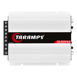 Modulo Taramps Ts 800 Rms Ts800x4 2 Ohms Amplificador 800w Entrada Rca E Fio T800 4 Canais Som Automotivo