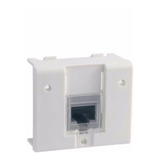 Modulo Tomada Rj45 8 Fios Utp Cat5e 2m Br Lunare Kit C/2pçs