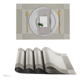 Modus Jogo Americano Kit 4 Sousplat Mesa Posta Jantar