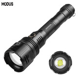 Modus Lanterna Recarregavel Usb Tática Militar Led Ultra Potente Mais Forte Cor Da Lanterna Preto Cor Da Luz Branco