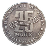 Moeda 25 Mark Polônia 1943 Cópia